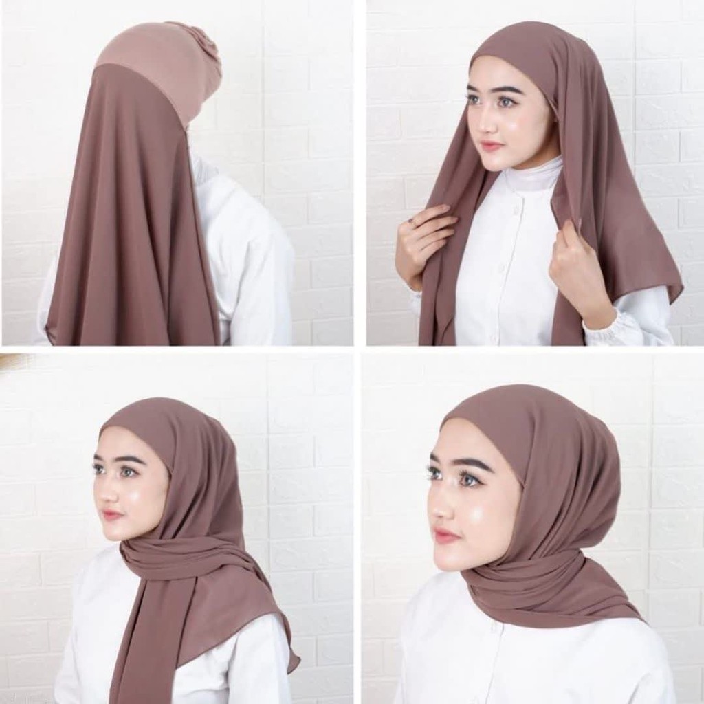 Pashmina INNER CERUTY BABY DOLL1 IN 2 / HIJAB PASMINA INER CERUTY / PASMINA INER