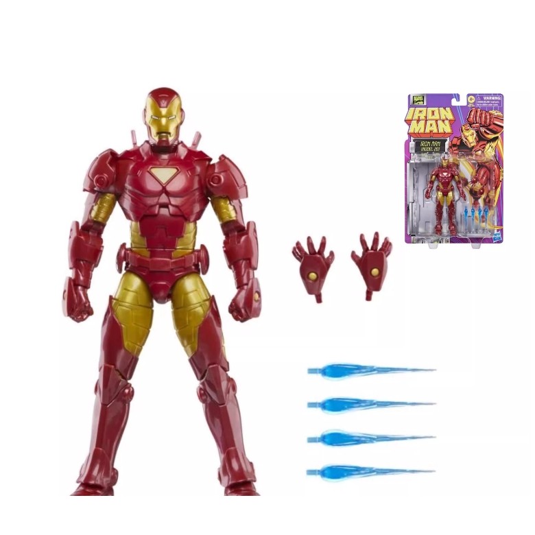 Hasbro US version 1/12 ML Iron Man Marvel Legend Iron Man เคลื่อนย้ายได้