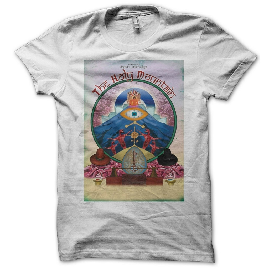 The Holy Mountain 1973 Jodorowsky Film Mens White S-XL