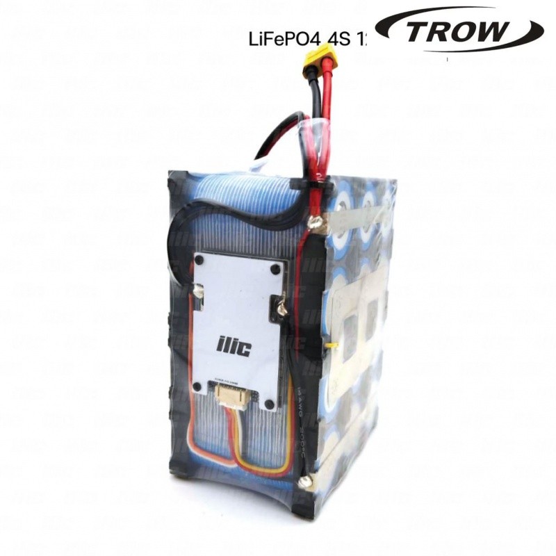 ✿ilic แบตเตอรี่ลิเธียมฟอสเฟต LiFePO4 32650 4S 12V 18Ah ติดตั้ง BMS