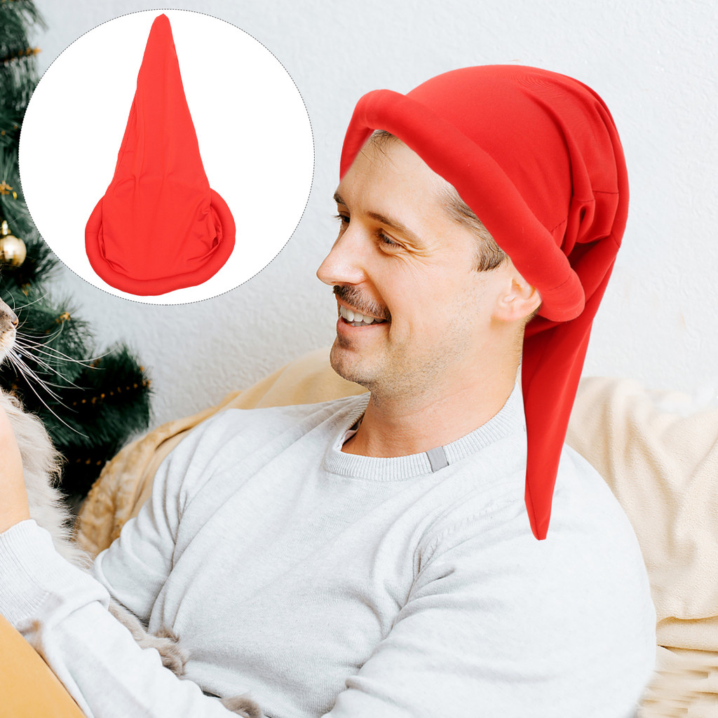 หมวกฮาโลวีน Gnome หมวกตกแต่งหมวกคอสเพลย์เครื่องแต่งกาย Prop ตกแต่งปาร์ตี้ฮาโลวีน