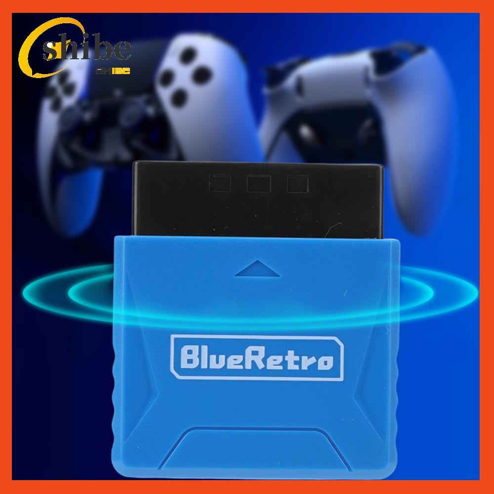 [shibell01.th] อะแดปเตอร์รับสัญญาณคอนโทรลเลอร์ไร้สายสําหรับคอนโซล PS2/PS1 สําหรับ 8bitdo/PS4/PS5