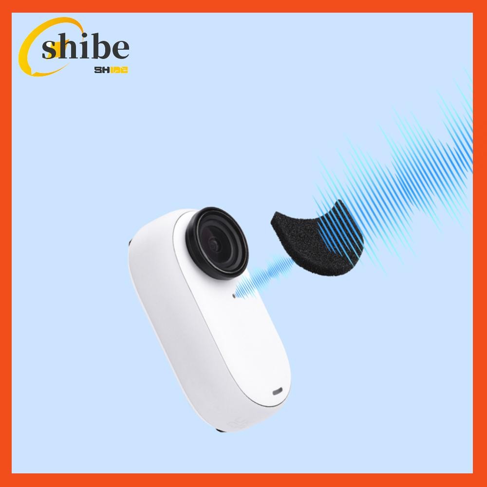 [shibell01.th] เคสป้องกันฟองน้ํากันลม 6 ชิ้นลดเสียงรบกวนสําหรับ Insta360 GO 3/3S