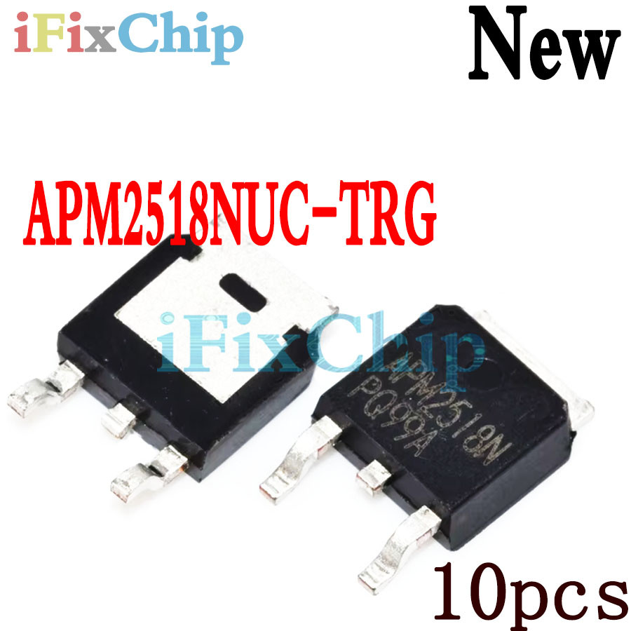 10 ชิ้นแบรนด์ใหม่ APM2518NUC-TRG APM2518NUC APM2518N TO-252