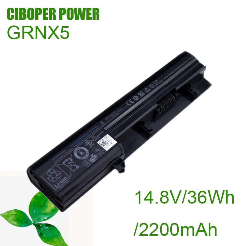 CP Laptop Battery GRNX5 14.8V/2200mAh/36Wh For NF52T,50TKN,312-1007,451-11354 V3300 V3350 Series Not