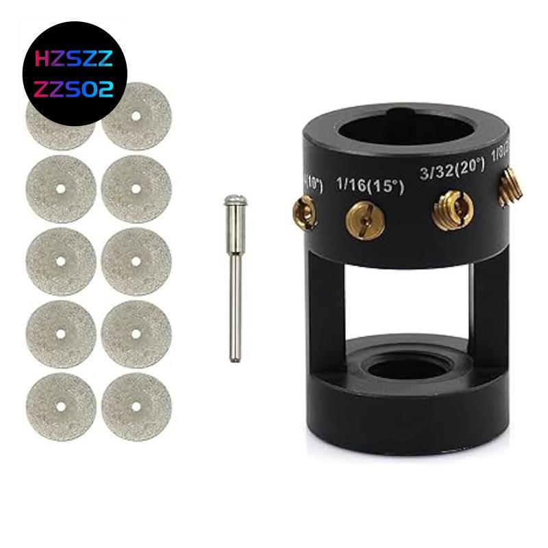 Hzszzs02TIG Sharpener เชื่อมทังสเตนเครื่องบดหัวชุดเครื่องมือทังสเตนอิเล็กโทรด Sharpener หัวเครื่องบด