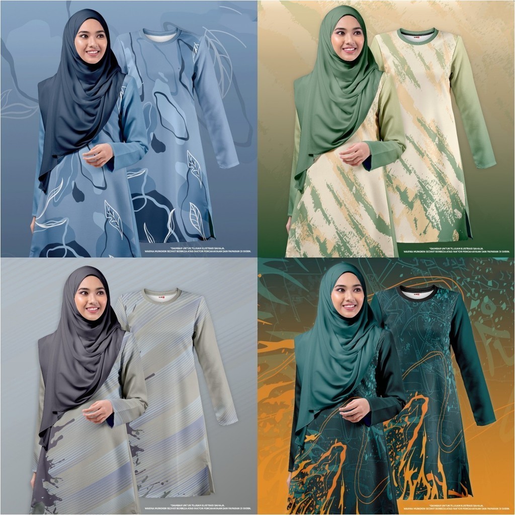 Muslimah Labuh Malaysia ชุดกีฬามุสลิมรายวัน