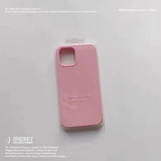 เคสกำมะหยี่ สำหรับ รุ่น iPHONE 16 15 14 13 12 11 Pro Promax เคสซิลิโคน กันเปื้อน Silicone Cover Case สีพาสเทล 024
