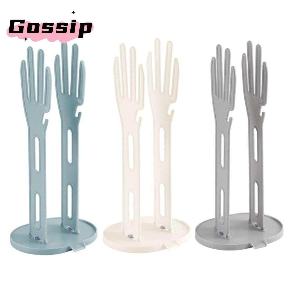 Gossip ตะแกรงระบายน้ํา, ผ้าขนหนูพลาสติกผ้าเก็บถุงมือยางราวตากผ้า,ห้องครัวห้องน้ําที่ถอดออกได้ออแกไนเซอร์ถุงมือยืนผู้ถือ