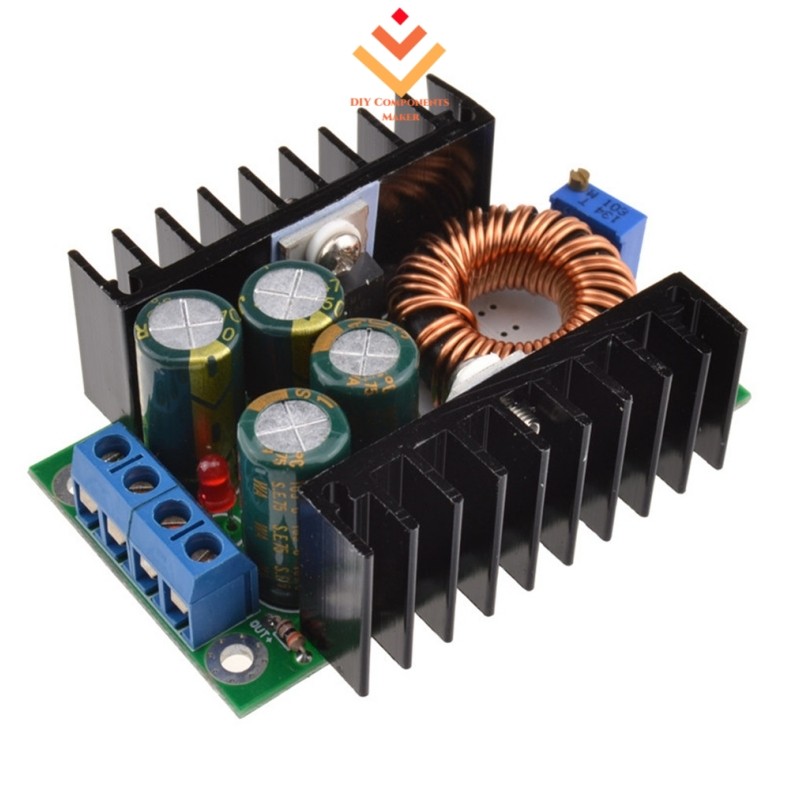 Dc 9A 300W Step Down Buck Converter 7-40V ถึง 1.2-35V โมดูล LED Driver