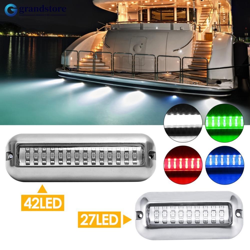 Grandstore 1 PC 27/42 LED Yacht แสงใต้น้ํานําทางสําหรับรถบรรทุกเรือ Stern Anchor Light Marine เรือ Sailing สัญญาณอุปกรณ์เสริม J6Z3 ราคา ถูกที่สุด ดีลบีเคเค