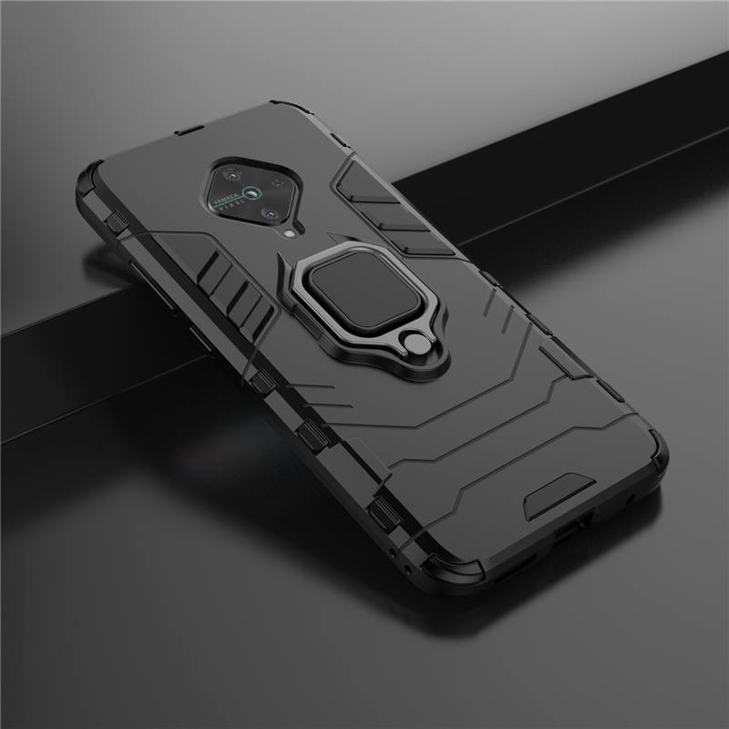 สําหรับ VIVO S1 Pro 1920 กรณีกันกระแทก Kickstand Hard เคสโทรศัพท์ VIVO S1 Pro S1Pro 1920 ปลอก
