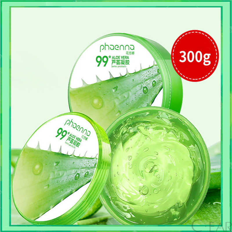 เเจลว่านหางจระเข้ Aloe Vera 98% 300ml ว่านหางจระเข้ บำรุงผิวพรรณให้ชุ่มชื้น