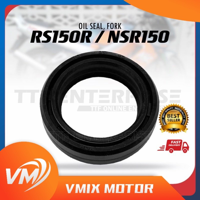 HONDA RS150R / NSR150 FORK ซีลน้ํามันด้านหน้า FORK SUSPENSION ซีลน้ํามัน 51490-KRM-852
