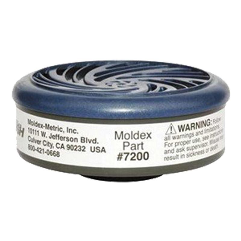 MOLDEX ตลับหน้ากากครึ่งหน้ากรองคู่ (แพ็ค2ชิ้น) รุ่น 7200