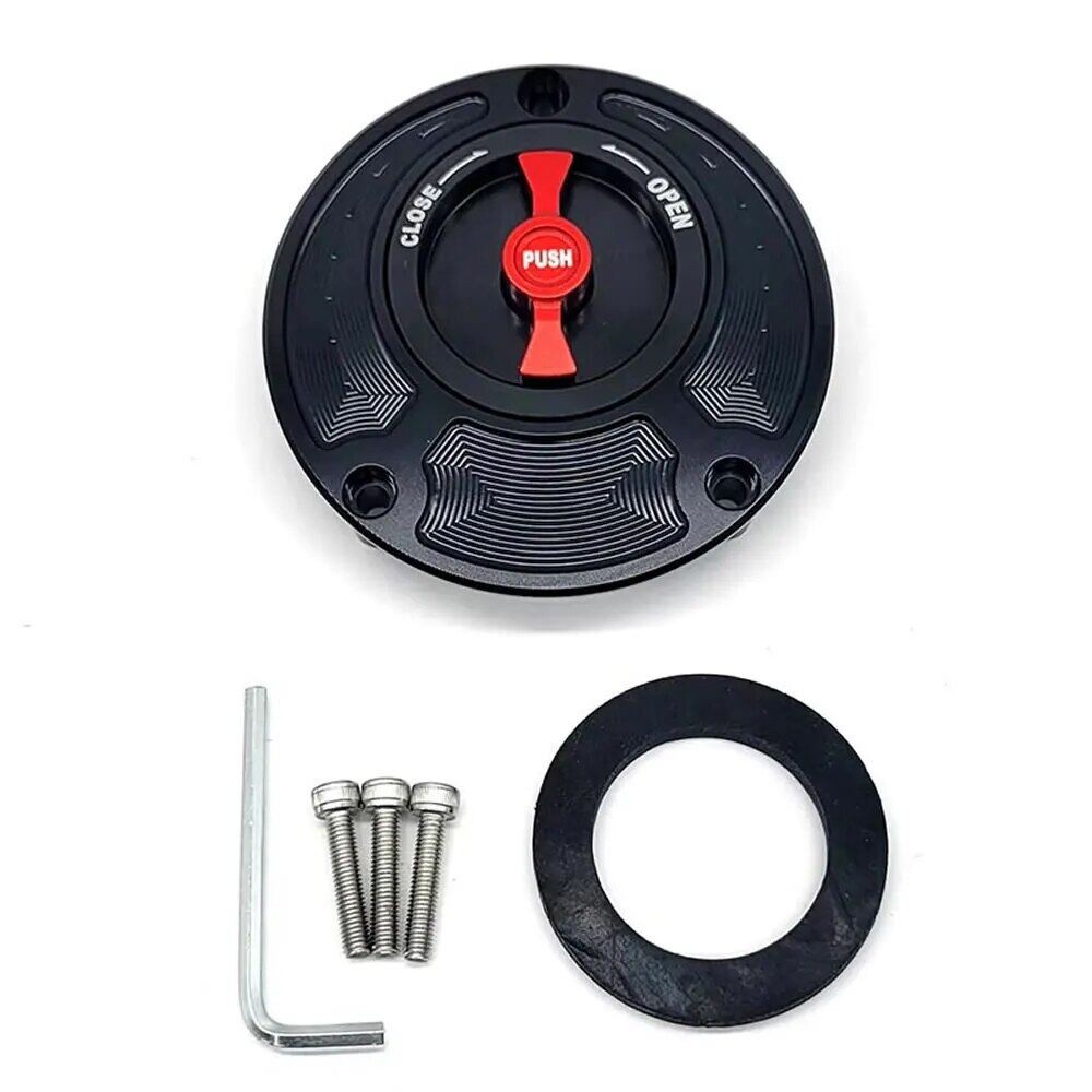 สําหรับ Yamaha R3 R25 2016-2023 R1 R6 Fazer V-max XT660 FZ1000 CNC การใช้ถังแก๊สฝาครอบอลูมิเนียม Key