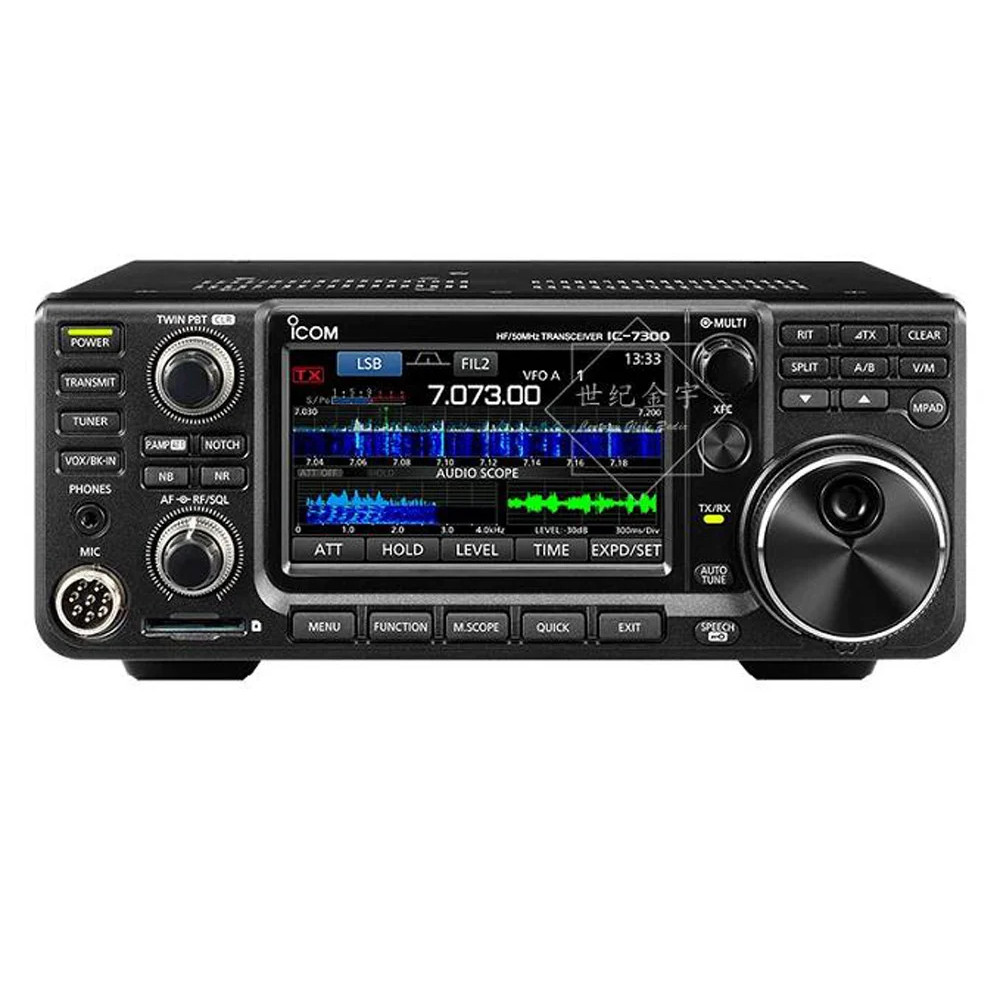 9h Scratch-Proof Premium ป้องกันหน้าจอกระจกนิรภัยโล่ฟิล์มสําหรับ ICOM IC-7300 IC-705 9700