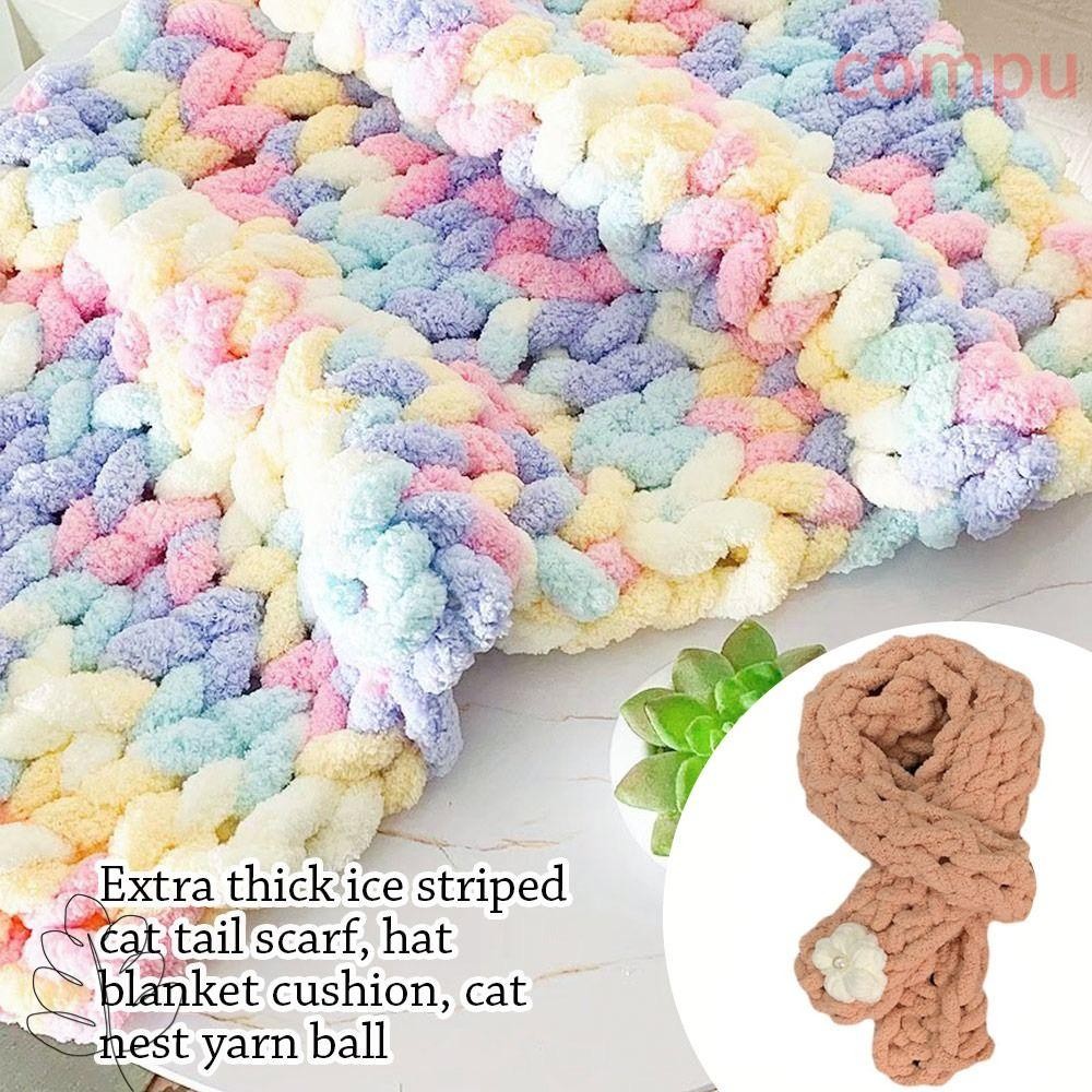 Compu 250g/Ball Yarn Ball Novel ด ้ ายทอเย ็ บผ ้ าหนาอเนกประสงค ์