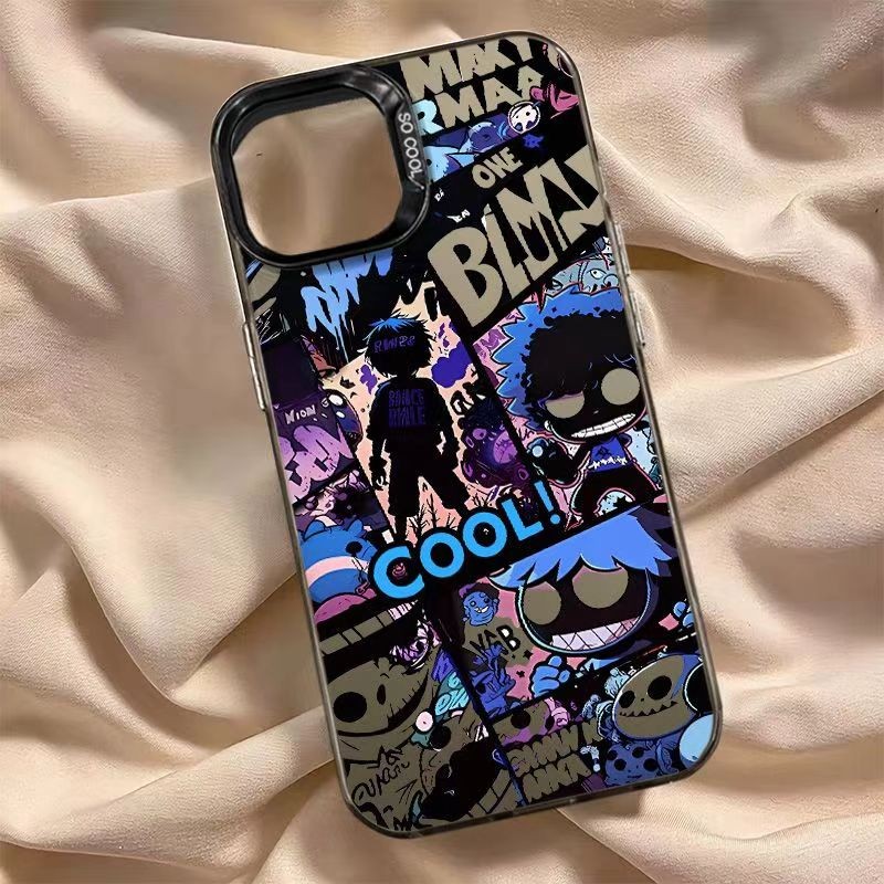 Iphone Dark ภาพประกอบ Creative Niche พรีเมี่ยมใหม่ฤดูใบไม้ร่วงกันกระแทกเคสโทรศัพท์สําหรับ IPhone7 7Plus X XR XS IPhone11 12 13 14 15 Plus Pro Max