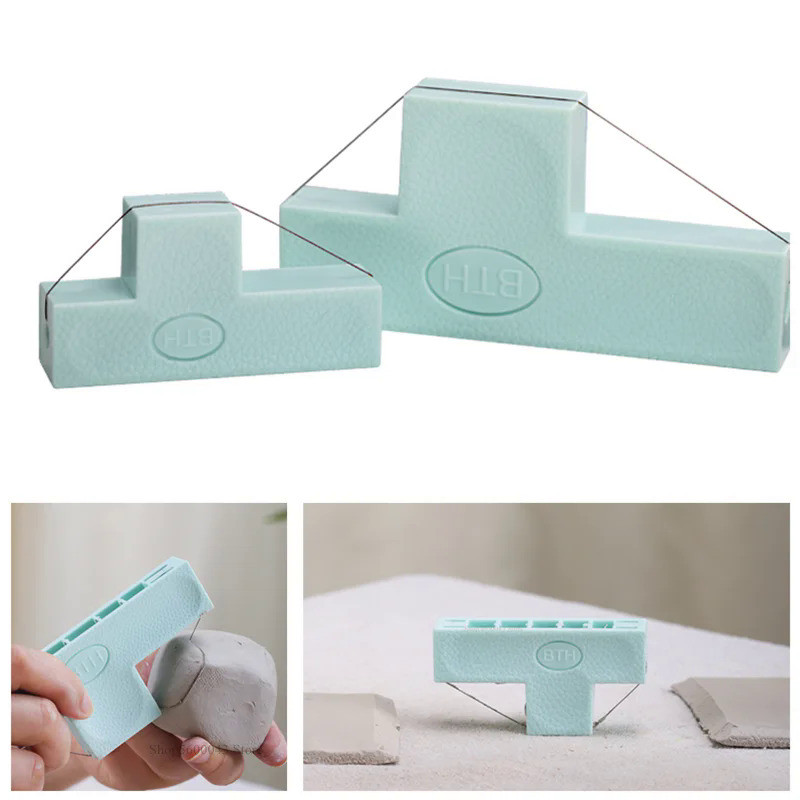 Angle Cutting Clay Tools Clay Polymer Mud Board Splicing Trimming Tools DIY Ceramic Clay Trimming Mo