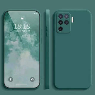 เคส OPPO A94 / Reno5F สีทึบ OPPO Reno5 F / A94 เคสซิลิโคนป้องกันการตกสีธรรมดาเรียบง่าย YT