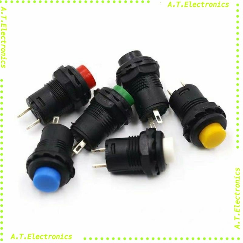 3ชอีน ถูกสุด! สวิตซ์ กดติดกดดับ (กดล็อก) แดง เขียว เหลือง ดำ ฟ้าพร้อมส่งออกบิลได้