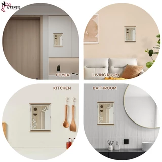 ตู้กุญแจไม้กล่องKey Hook ล่องกุญแจติดผนัง แขวนกุญแจอเนกประสงค์ ใช้วางของตกแต่ง สำหรับทางเข้าบ้าน/สำนักงาน