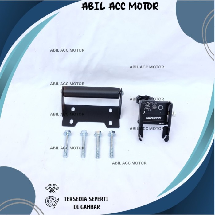 GPS HOLDER แพคเกจ HP CBX150 CB 150 X CBX PHONE HOLDER BG ALUMINIUM MOTORCYCLE HANDLEBAR BRACKET HOND