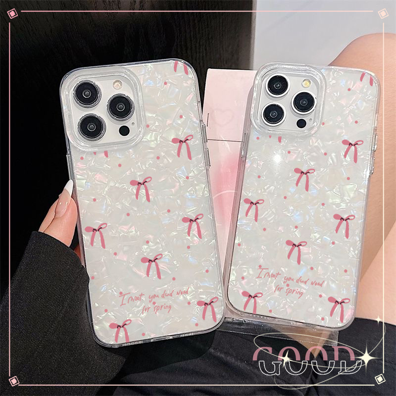 GOOD จากประเทศไทย เคส ไอโฟน ขนนกสีเงิน โปร่งใสและสว่าง วิจิตร Flash สำหรับiPhone11 15 12 14 13 Pro Max 14/15PLUS โบว์