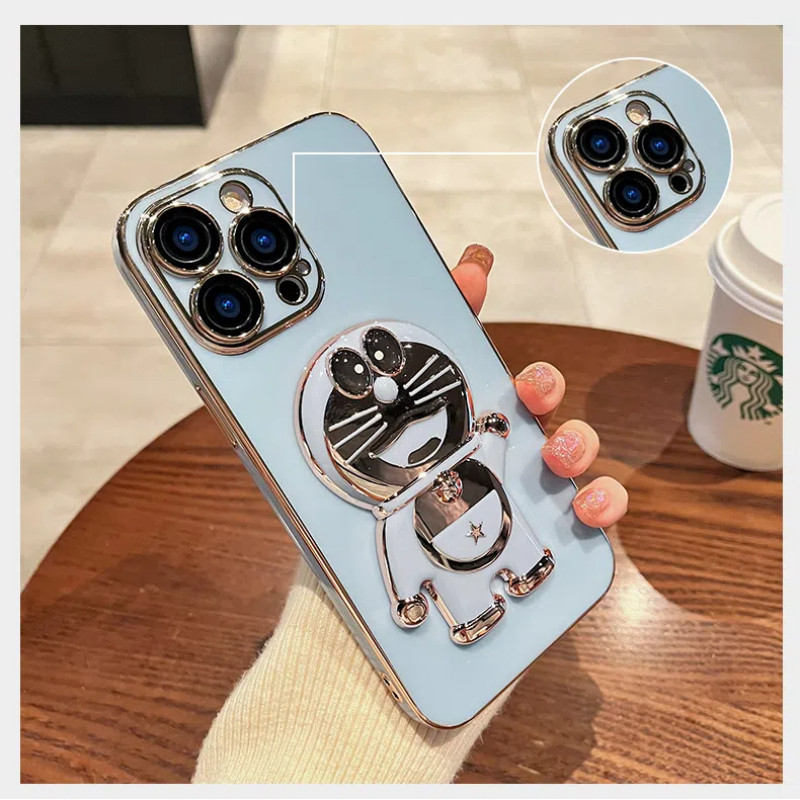 Sshipping Now Casing สําหรับ VIVO X90 X90PRO S1 S1PRO Z1PRO IQOO Z7X Doraemon Mobile Case Stand สําห