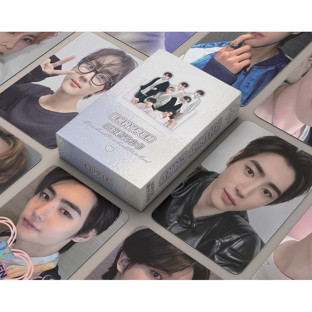 50-124pcs EN Holographic โปสการ์ด ROMANCE UNTOLD MEMORABILIA การ์ด Lomo NI-KI HEESEUNG SUNGHOON JAKE JAY JUNGWON SUNOO Solo เลเซอร์โฮโลแกรม Photocards คลังสินค้าพร้อม SX