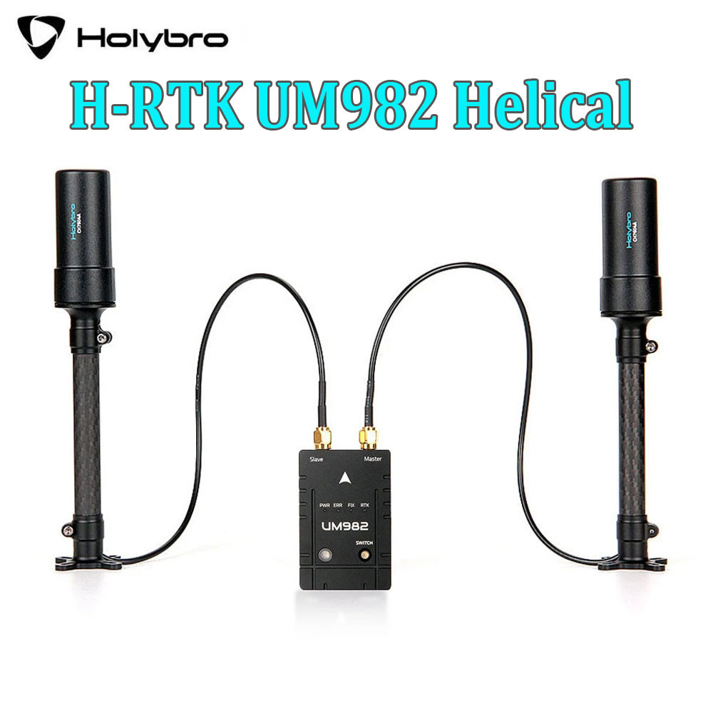 Holybro H-RTK Unicore UM982 เสาอากาศคู่ระบบตําแหน่ง GNSS ที่แม่นยําสูงสําหรับ OpenSource Pixhawk Fli