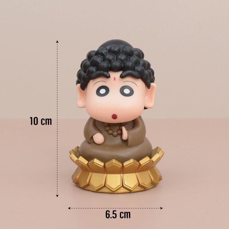 โมเดลฟิกเกอร์ ตุ๊กตาชินจัง พระชินจัง เครยอนชินจัง โมเดลตุ๊กตา C249