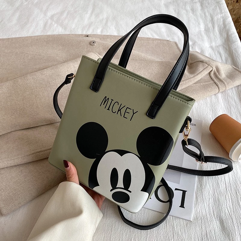 Shoulder Bag All-Match Portable Small Square Bag กระเป๋าสะพายพิมพ์ลาย