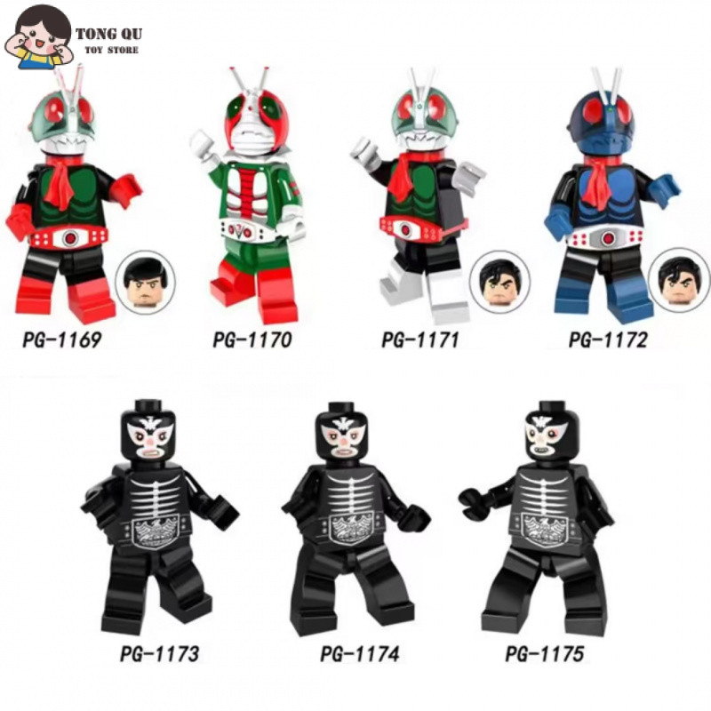 อะนิเมะ Minifigures ตุ๊กตา Masked Rider ของเล่นของขวัญรุ่น