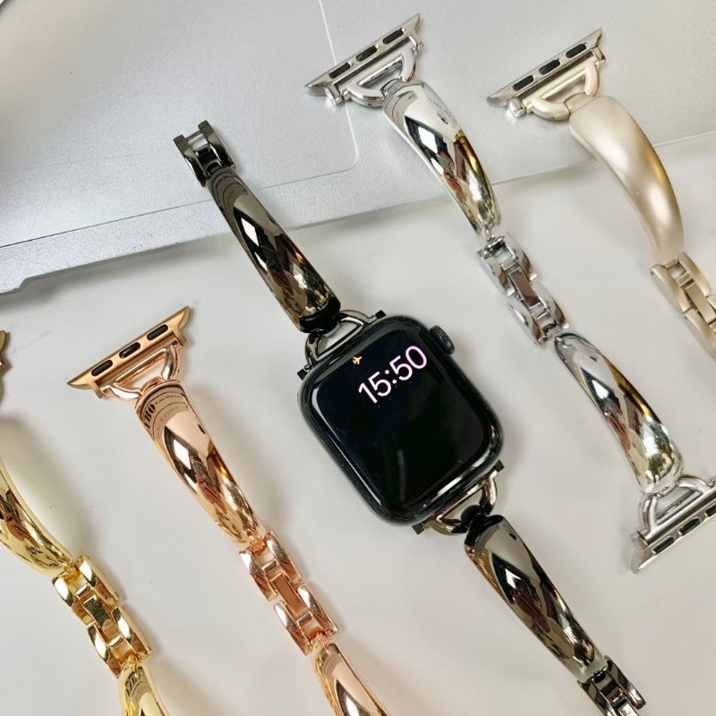 สายโลหะสแตนเลสแฟชั่น สําหรับ Apple Watch รูปที่ 7