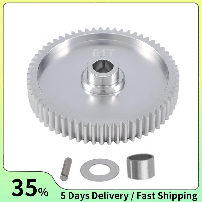 โลหะ 61T Spur Gear 51004 สําหรับ TAMIYA TT01 TT01D TT01 TT01E 1/10 RC รถอะไหล่อัพเกรดอุปกรณ์เสริม