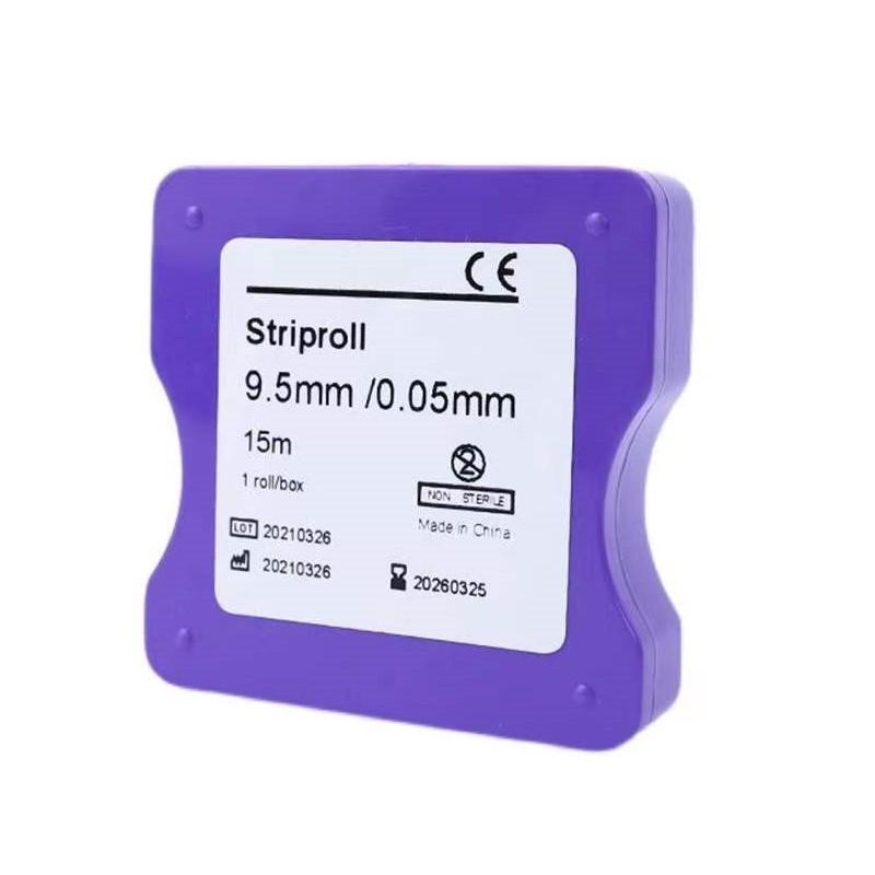 Dental Light Cured Resin Striproll Matrix Bands Anterior Strip Roll Restoration
