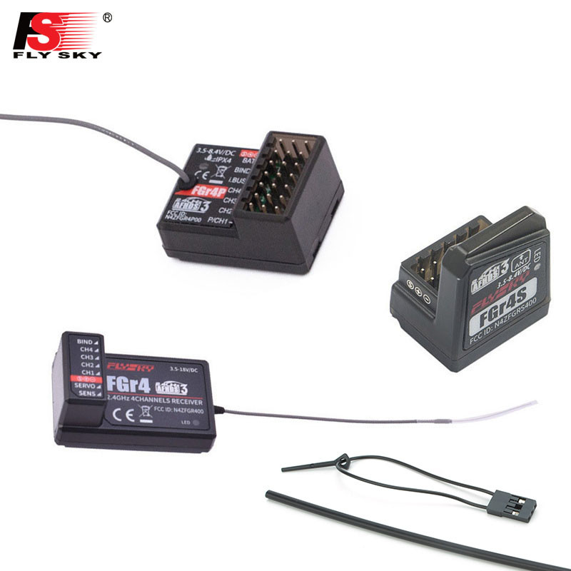Flysky FGR4 FGR4S FGR4P เสาอากาศเดี่ยว AFHDS 3 PPM/IBUS/PWM สําหรับ Flysky FS-NB4 รีโมทคอนโทรลอุปกรณ