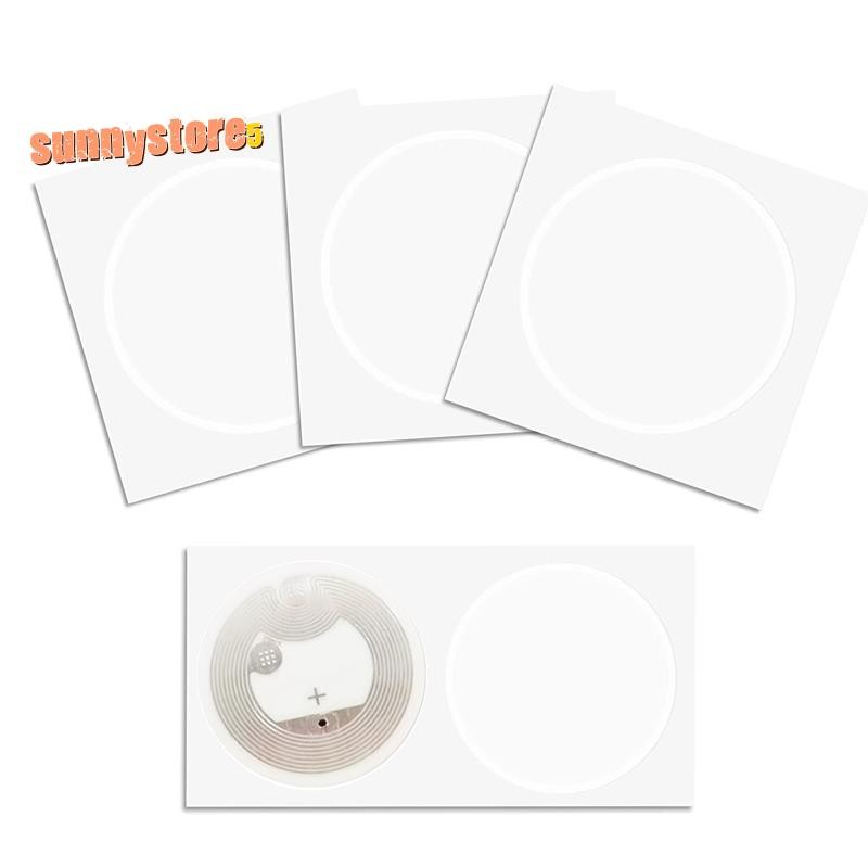 Ntag216 Sticker Ntag216 Tags 216 Tag Ntag216 Cards 13.56Mhz Tag Stickers 888 Bytes Memory