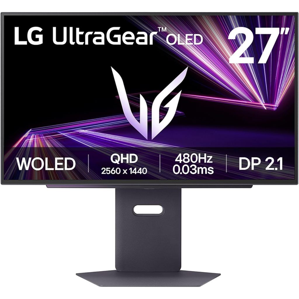 ส่งด่วน LG UltraGear OLED Gaming Monitor 27GX790A-B, 27" 1440p, 480Hz,NVIDIA G-SYNC Compatible