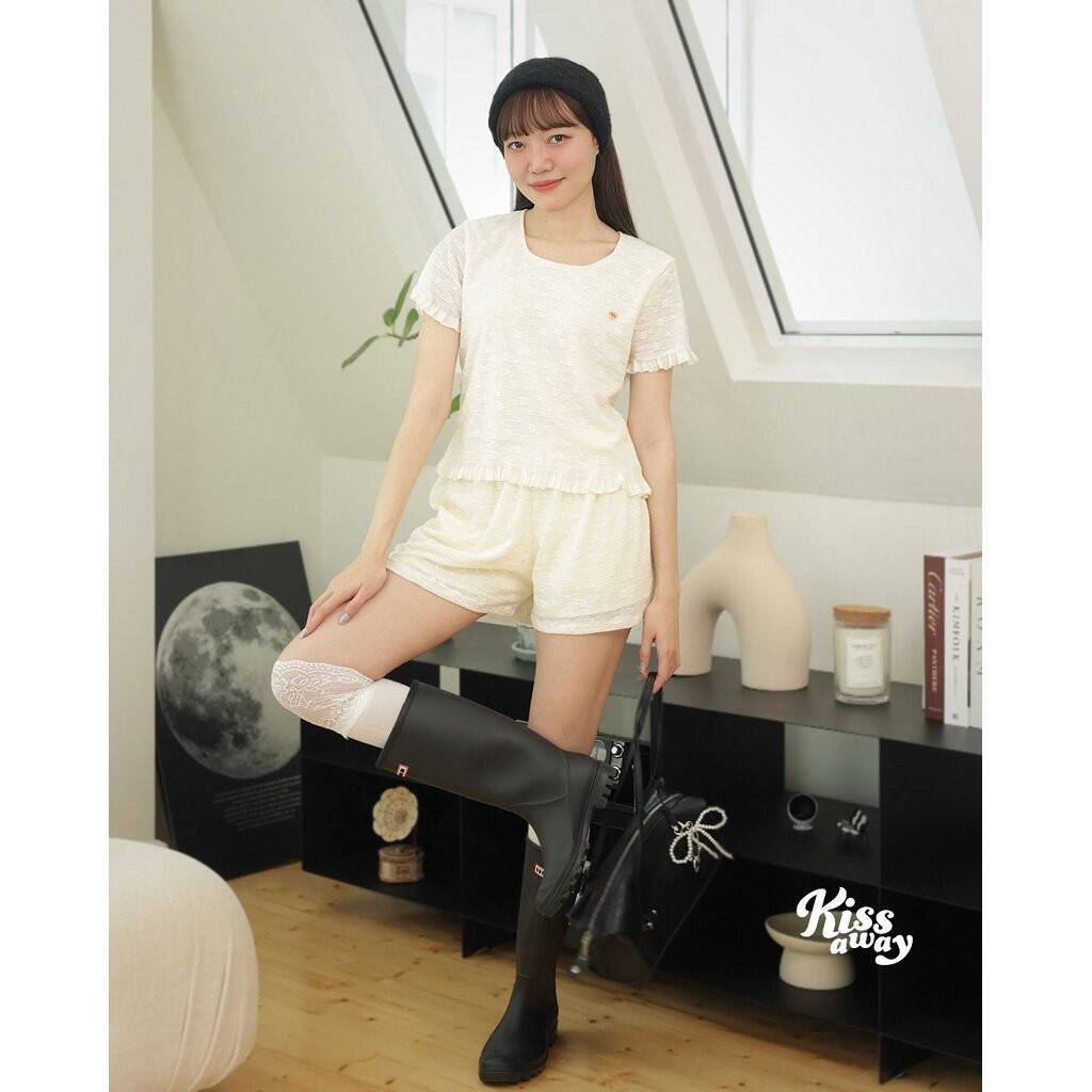 Lunar Lounge Set เซ็ตเสื้อผ้ายืดมีซับใน สไตล์คุณหนูขี้เซา ที่พร้อมตื่นมาแล้วสวยเลย ผ้ายืดซับในใส่สบาย ละมุนขั้นสุด!