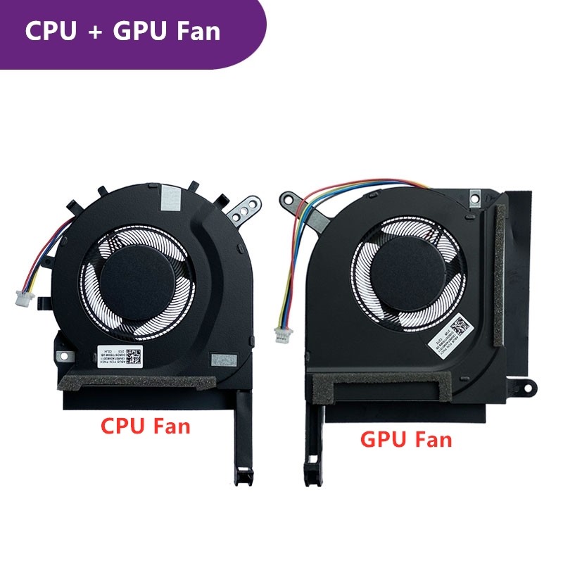 แล็ปท็อป CPU GPUพัดลมระบายความร้อนสําหรับAsus Strix TUF 2 A15 FA506QM FA506H FX506HC FX506HM A17 FA7