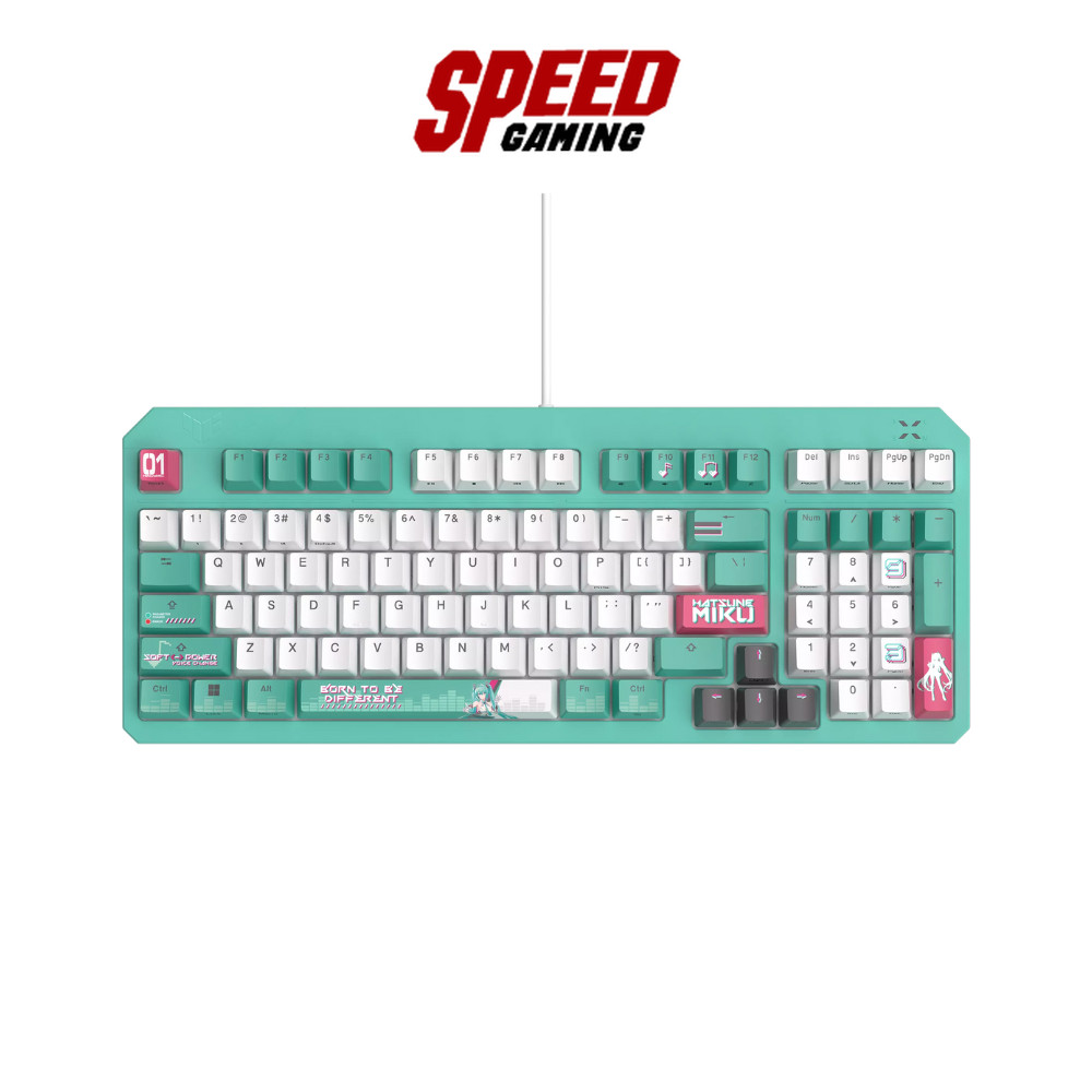 ASUS TUF K3 GEN II Hatsune Miku Edition 96% (Blue/Red Switch) Keyboard (คีย์บอร์ด) By Speed Gaming
