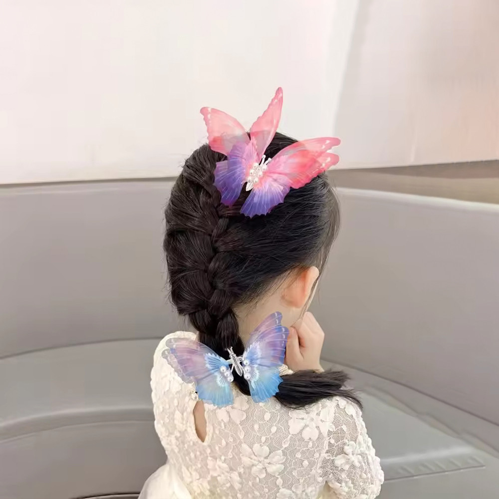 WEISON - กิ๊บติดผมเกาหลี H670 กิ๊บติดผมผีเสื้อขนาดใหญ่