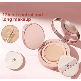 CHIOTURE Milk Skin Makeup Air Cushion Liquid Foundation BB Cream Moisturizing Oil Control แต่งหน้า 12H ผิวแห้ง Oil Skin