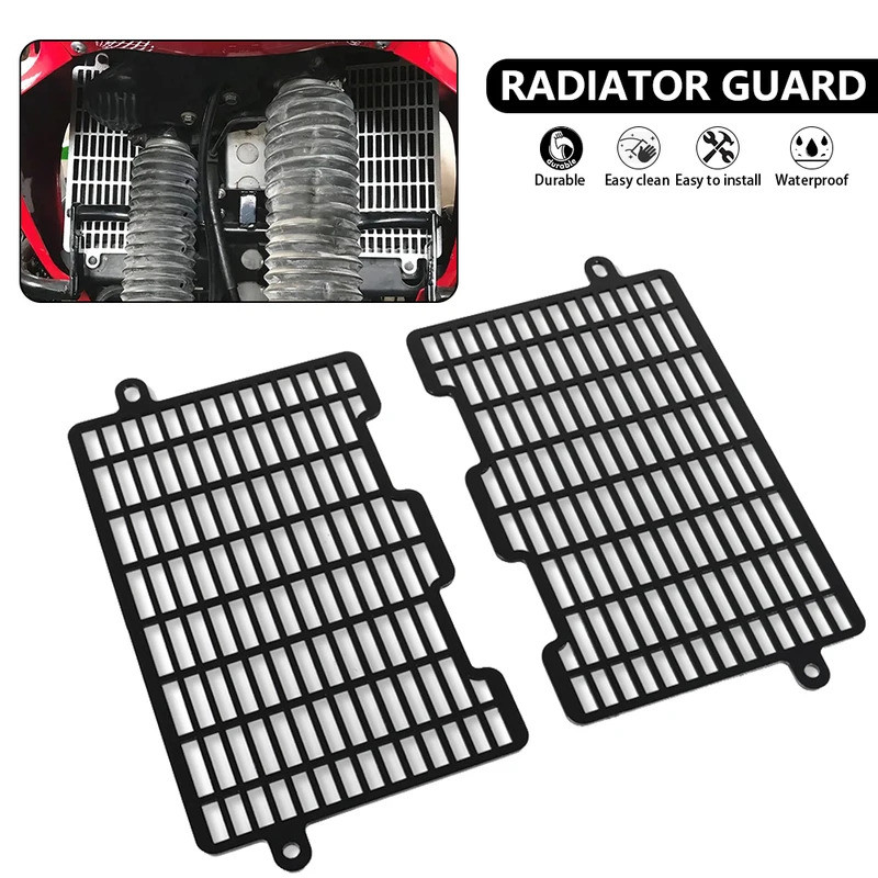 สําหรับ Honda XRV 750 650 Africa Twin RD07 RD07A RD03 XRV750 XRV650 รถจักรยานยนต์ CNC หม้อน้ํา Grill