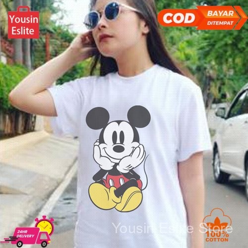 Yousin Eslite เสื้อยืดมิกกี้เมาส์