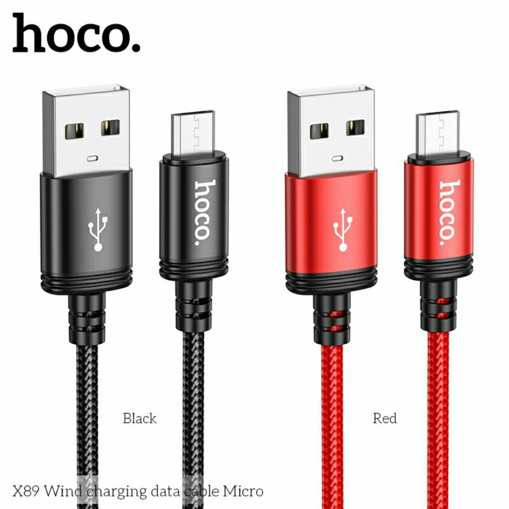 Hoco X89 USB to LN Fast Charging Cable รองรับการชาร์จเร็วสําหรับ iP - PKS