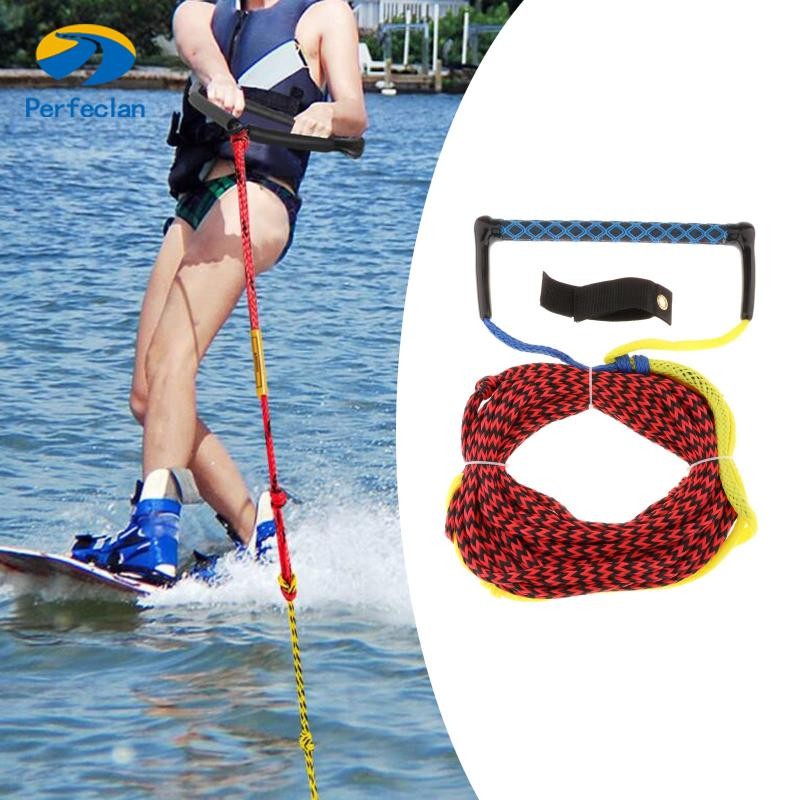 เวคบอร์ดมืออาชีพ น้ำหนักเบาท drag rope พร้อมที่จับ พกพาสะดวก ใช้สำหรับเล่นเวคบอร์ด